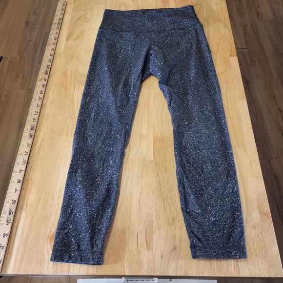 Lululemon Dark Heather Gray Leggings Small  33" long   24" Inseam - Picture 1 of 8